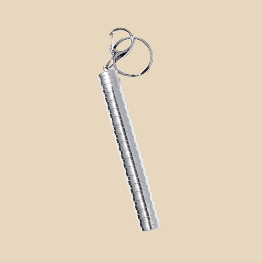 Carry Case Keychain - Silver